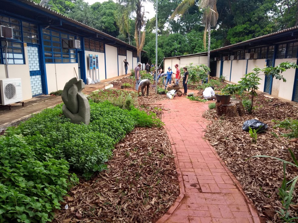 Jardinagem na PRC